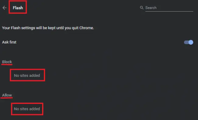 9 Easy Ways To Fix Flash player not working in chrome 13 2 9