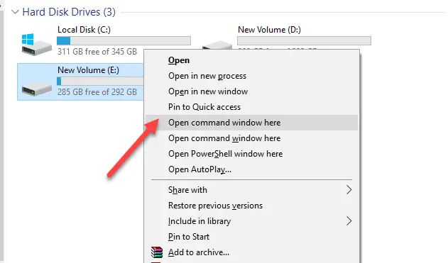 Get Back Command Prompt in Windows 10 October 2018 Update (Under Win+X Menu) 4