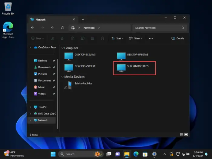 How To Share Files Over Network In Windows 11 25 Access shared content from File Explorer