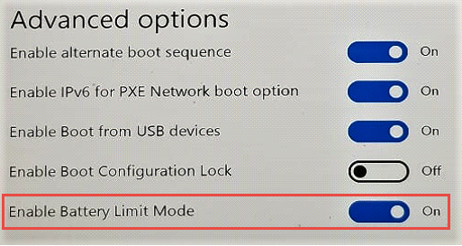 Extend Your Laptop's Battery Life By Limiting Battery Charge Capacity 8 Enable battery limit mode