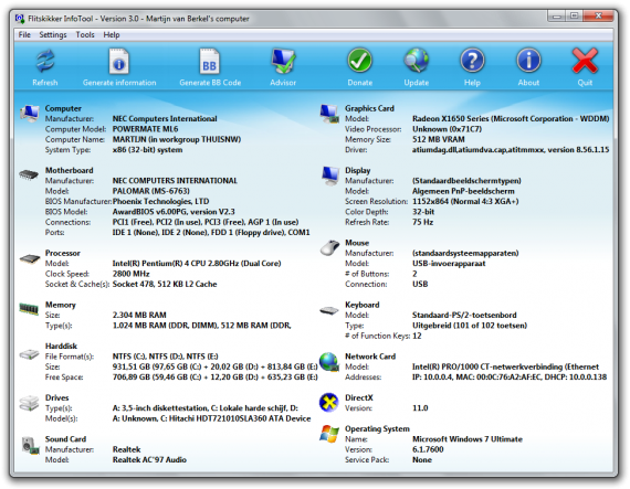 Flitskikker-Info-Tool