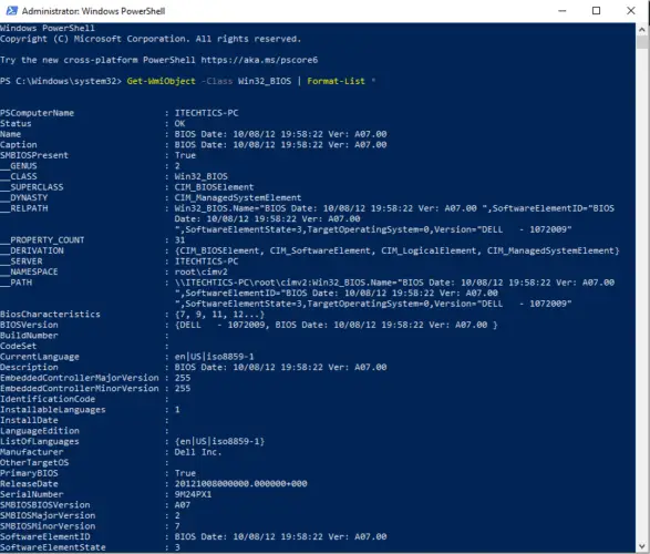 How to Access BIOS Information From Within Windows 10 (Without Restarting) 2 image 11