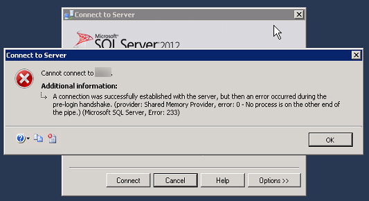 A Connection Was Successfully Established, But Then an Error Occurred During the Pre-login Handshake in SQL Server 1 SQL Connection Error