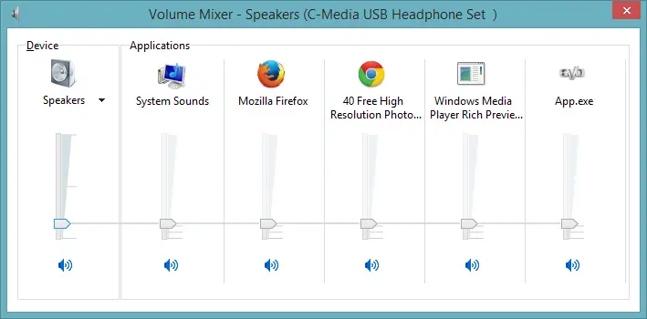 How To Identify Which Programs Are Making Sound In Windows 2 Volume Mixer