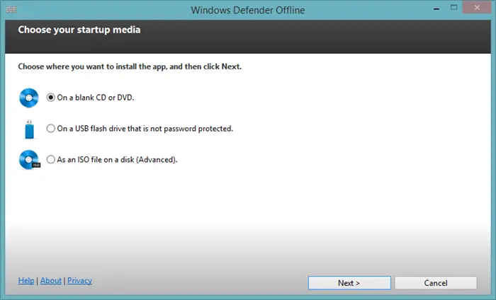 22 Bootable Antivirus Rescue Disks (ISO) Download List 1 Windows Defender Offline